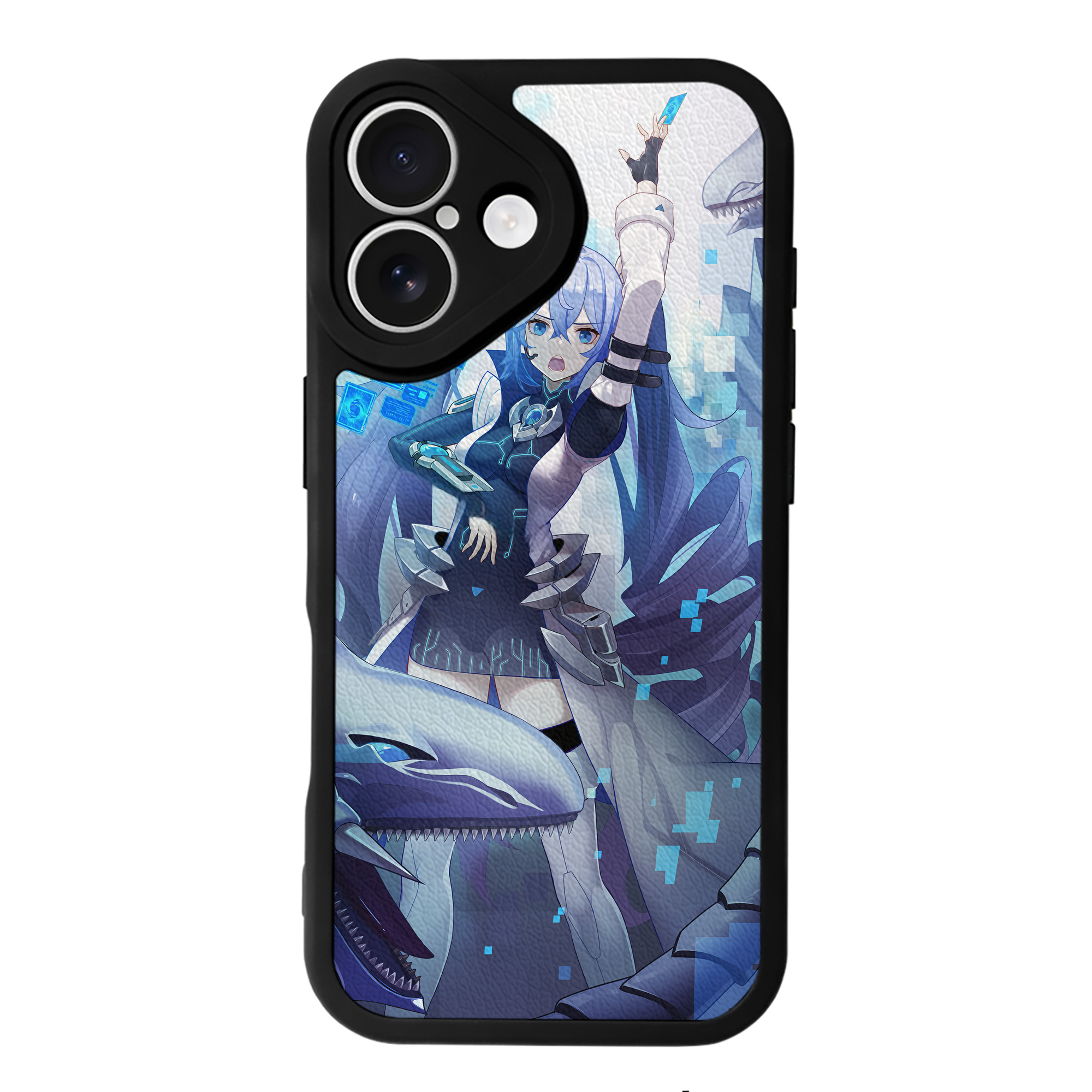（画像用） 遊☆戯☆王 Yu-Gi-Oh! 【iPhone 16シリーズ対応】シリコンスマホケース（レザー調） 材質：シリコン